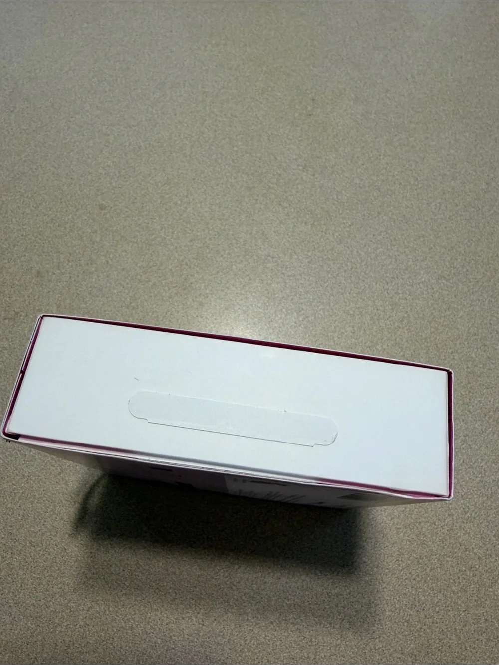 Oura Ceramic Ring with Pale Pink Box and Silver Insert